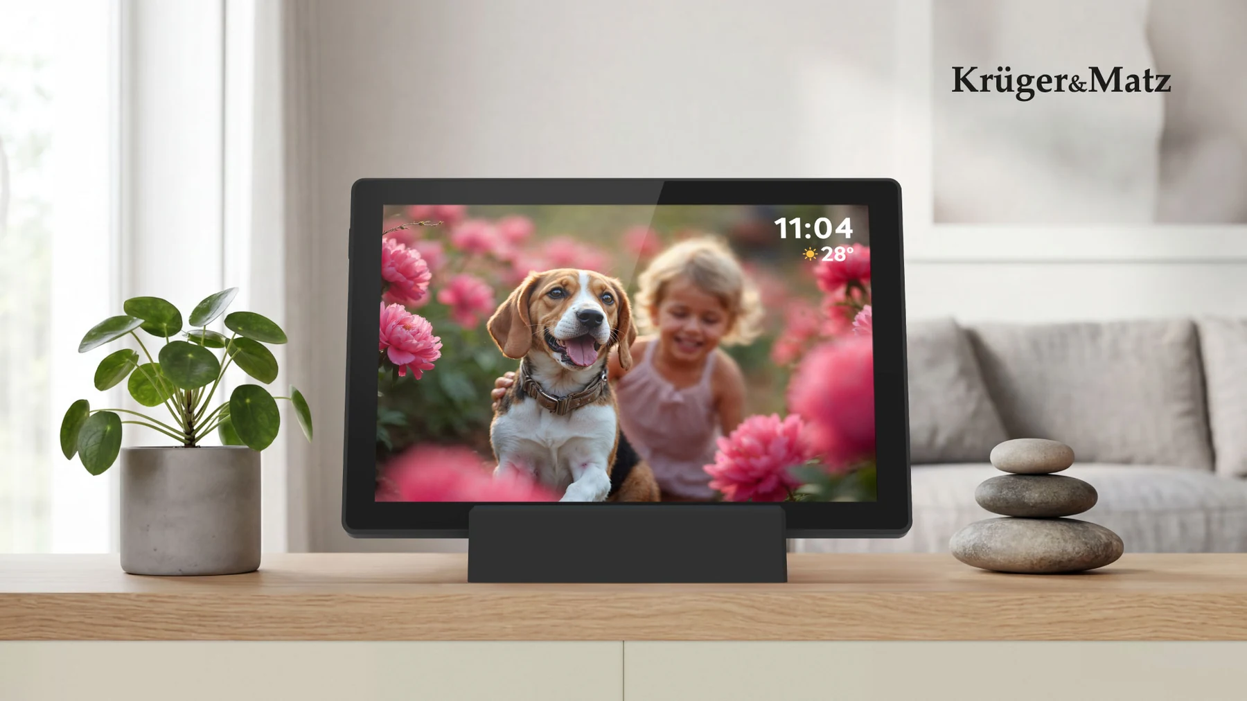 Krüger&Matz FRAMEO KM1104 digitālais foto rāmis