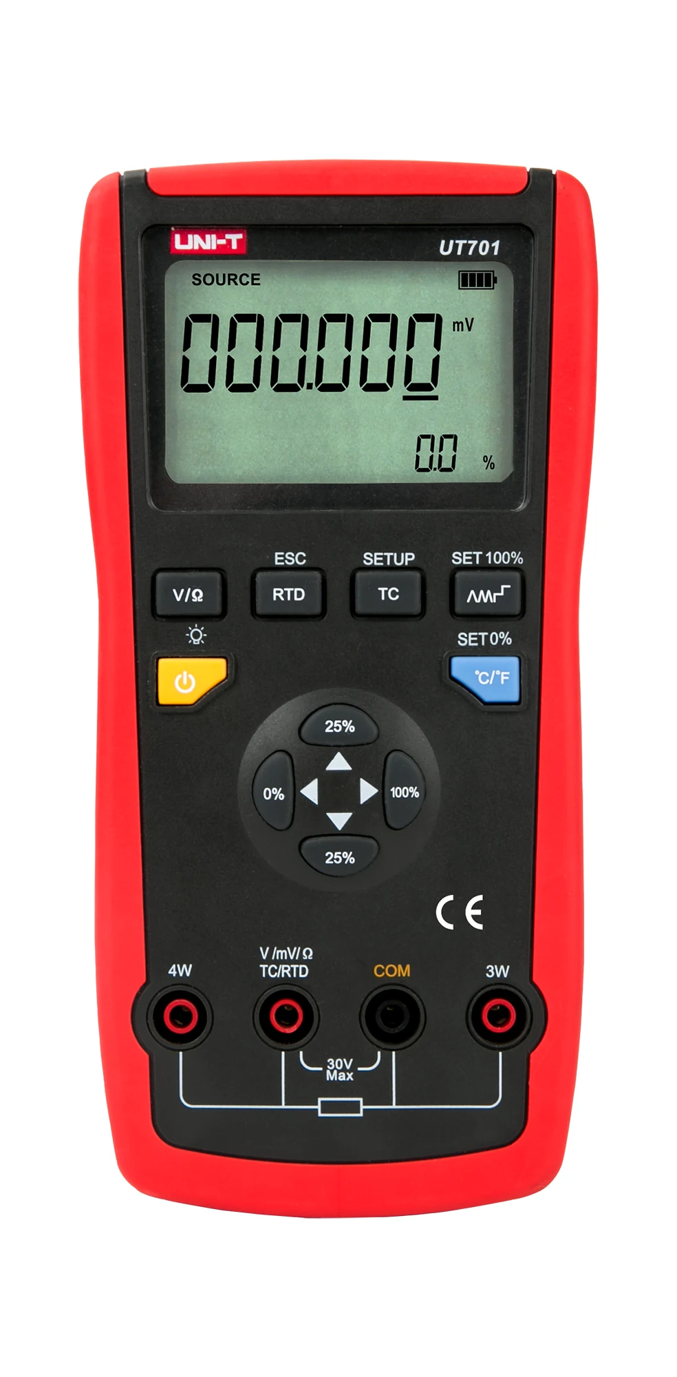 Pārnēsājams temperatūras kalibrators Uni-T UT701