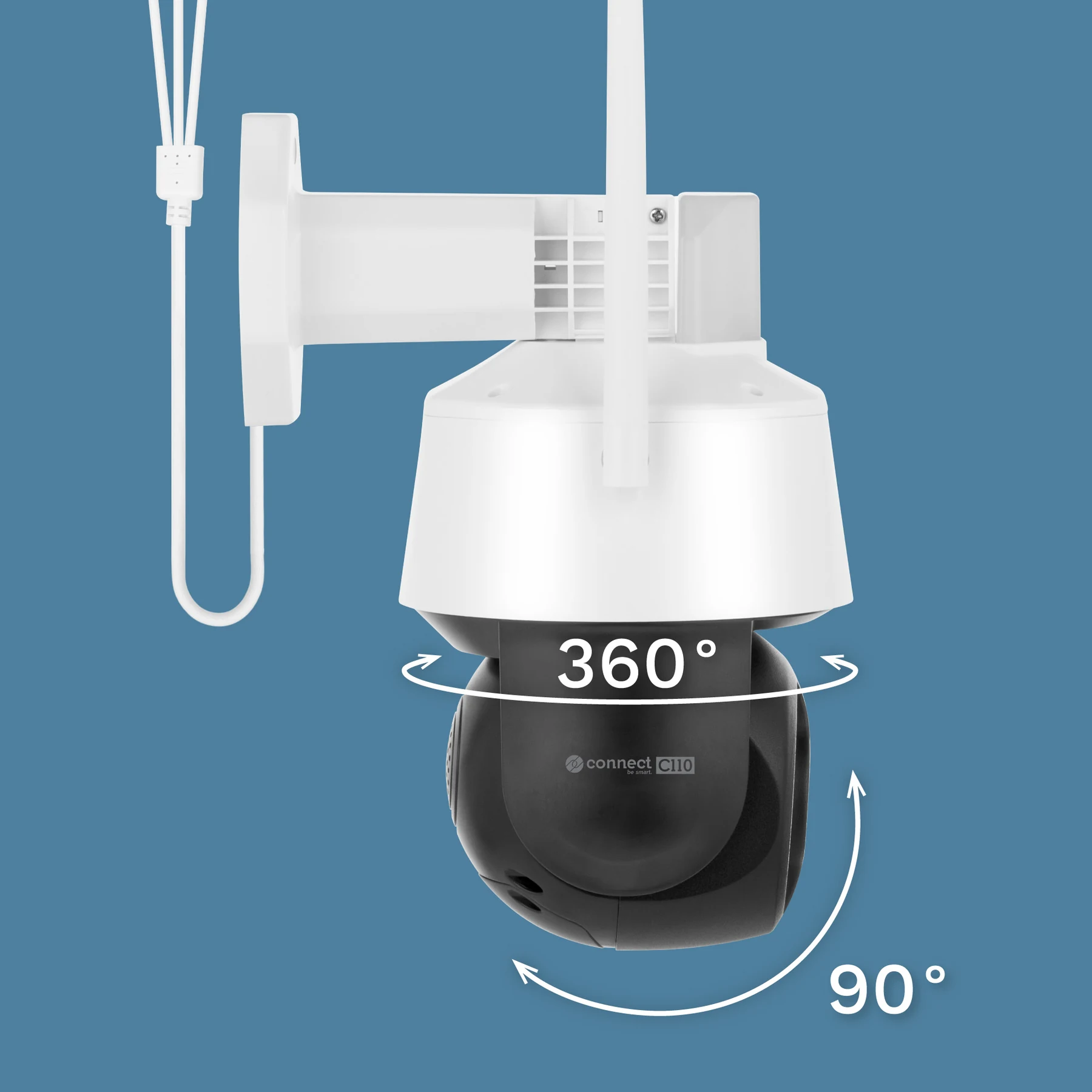Regulējama Krüger&Matz Connect C110 āra kamera