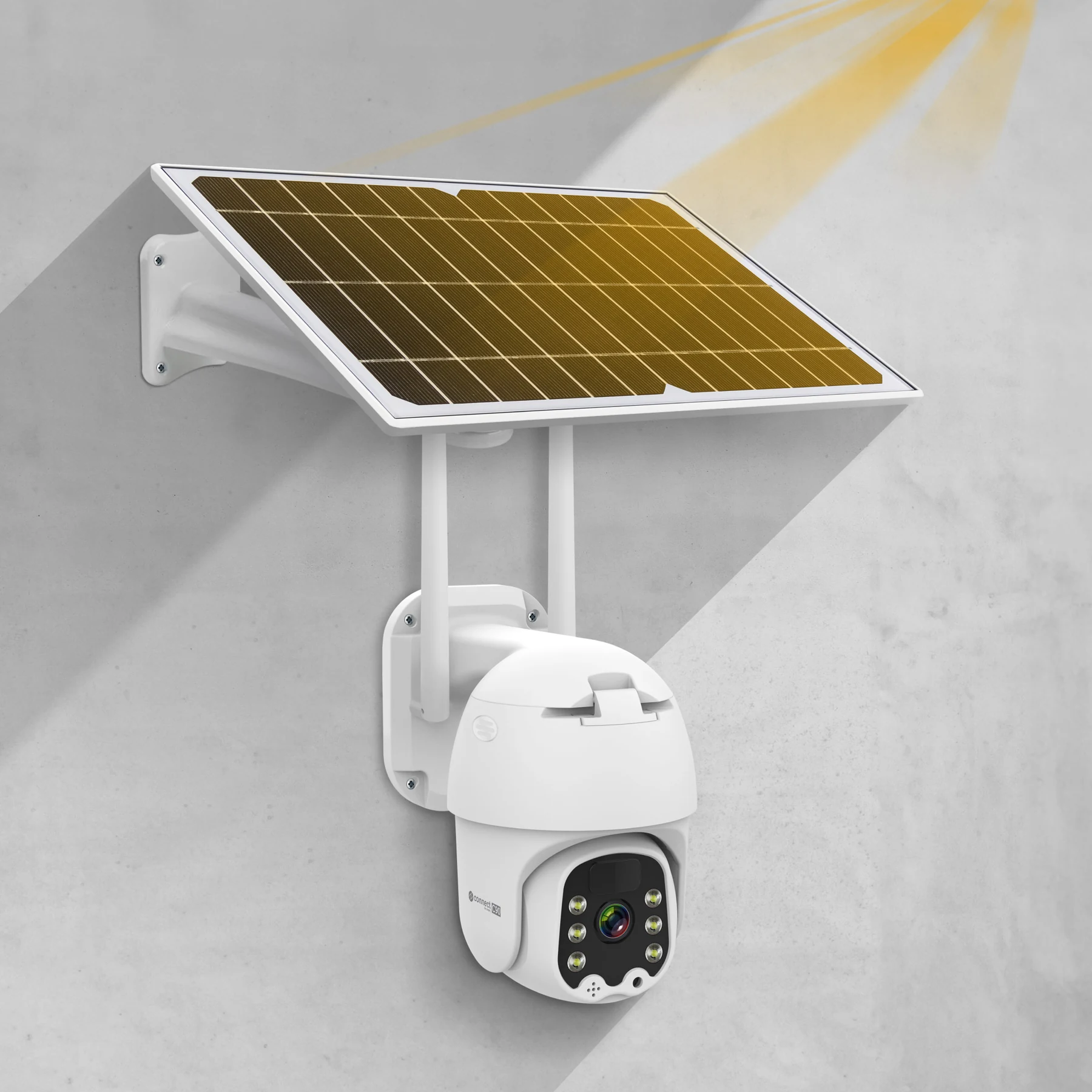 Krüger&Matz Connect C90 Solar kamera ar saules enerģijas risinājumu