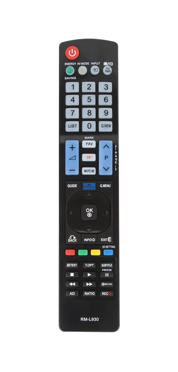 Melna PIL1032 pults LG televizoram priekšskatā