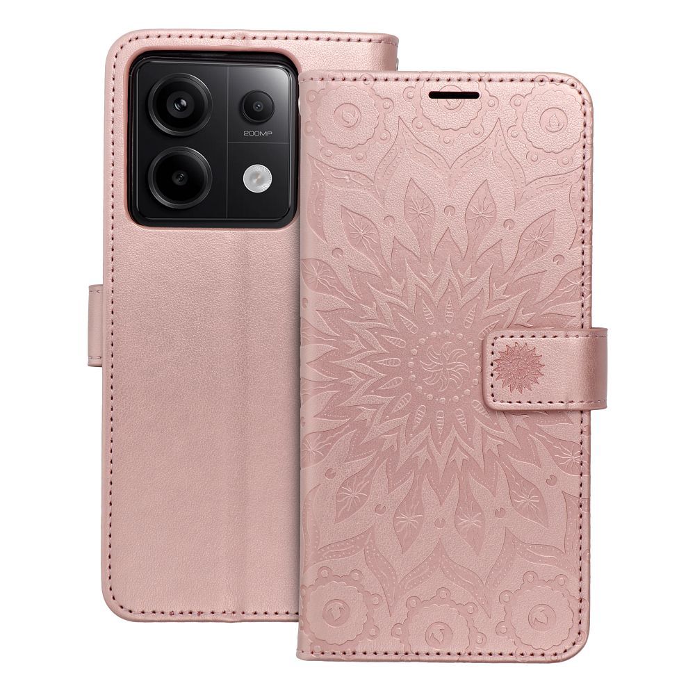 Viedtālruņa apvalks XIAOMI Redmi Note 13 Pro 5G mandala rozā zelts