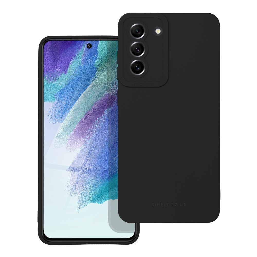 ROAR viedtālruņa apvalks LUNA SAMSUNG S21 FE melns