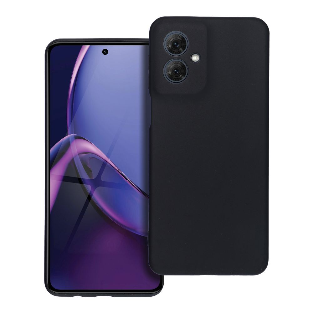 MATT viedtālruņa apvalks MOTOROLA G55 5G melns