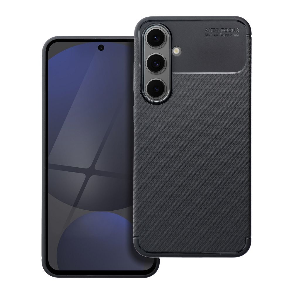 Viedtālruņa apvalks CARBON PREMIUM SAMSUNG S24 FE melns