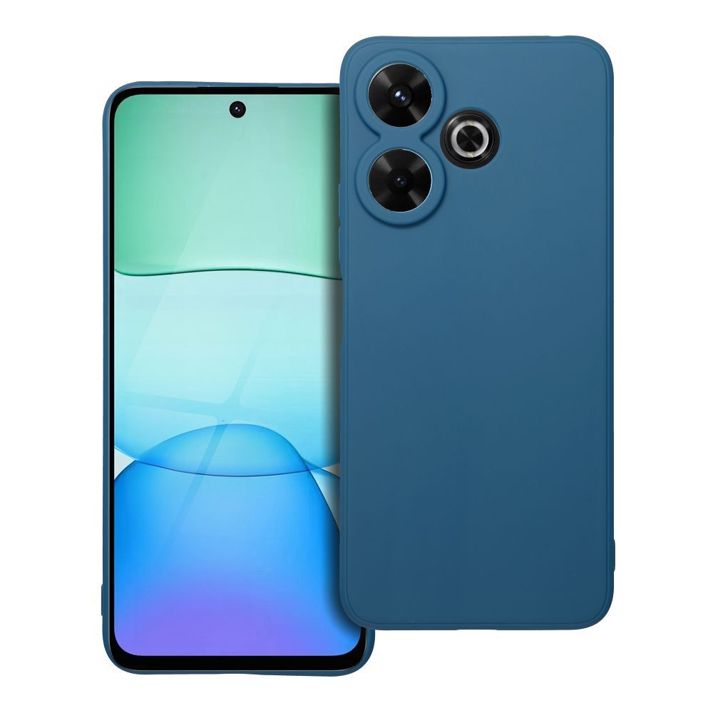 Matēts viedtālruņa apvalks XIAOMI Redmi 13X zils