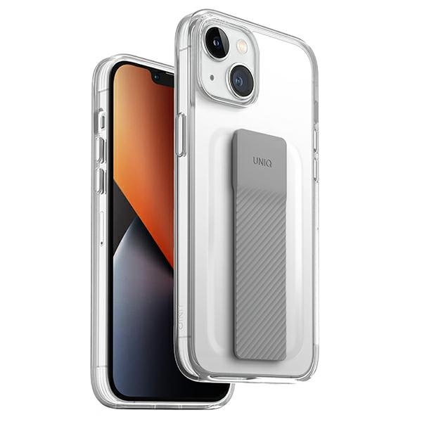 Uniq Heldro Mount viedtālruņa apvalks iPhone 14 - caurspīdīgs