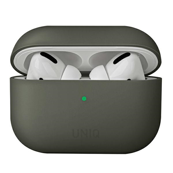 Uniq Lino viedtālruņa apvalks AirPods Pro - pelēks