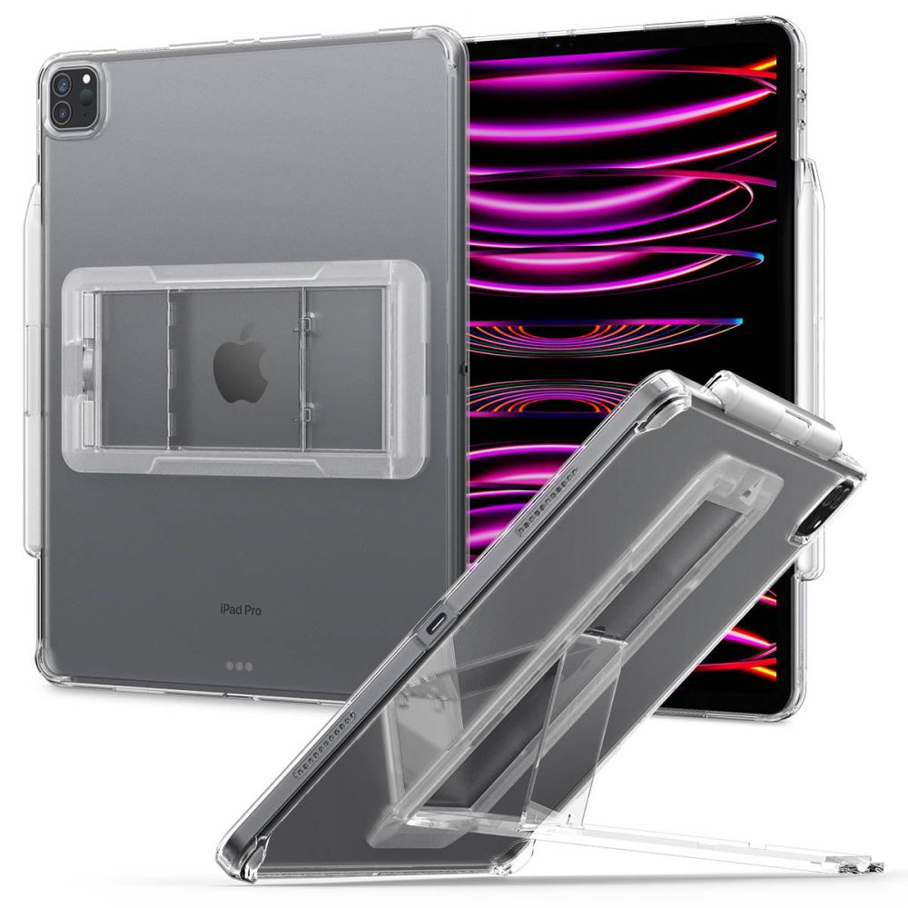 Spigen Airskin Hybrid S viedtālruņa apvalks iPad Pro 12.9'' 2021 / 2022 - Caurspīdīgs