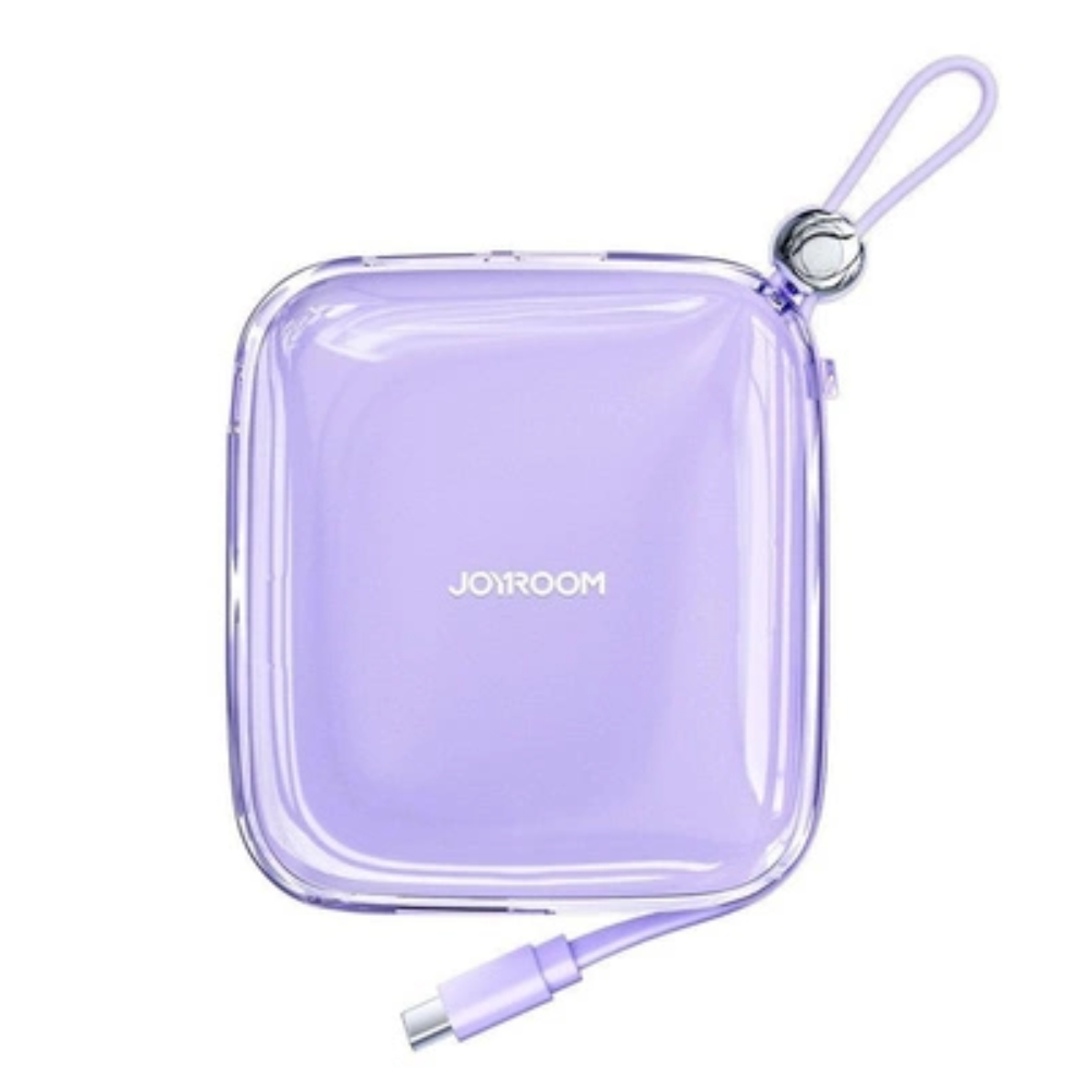 Joyroom JR-L005 10000mAh Lightning USB-A portatīvais lādētājs - violeta
