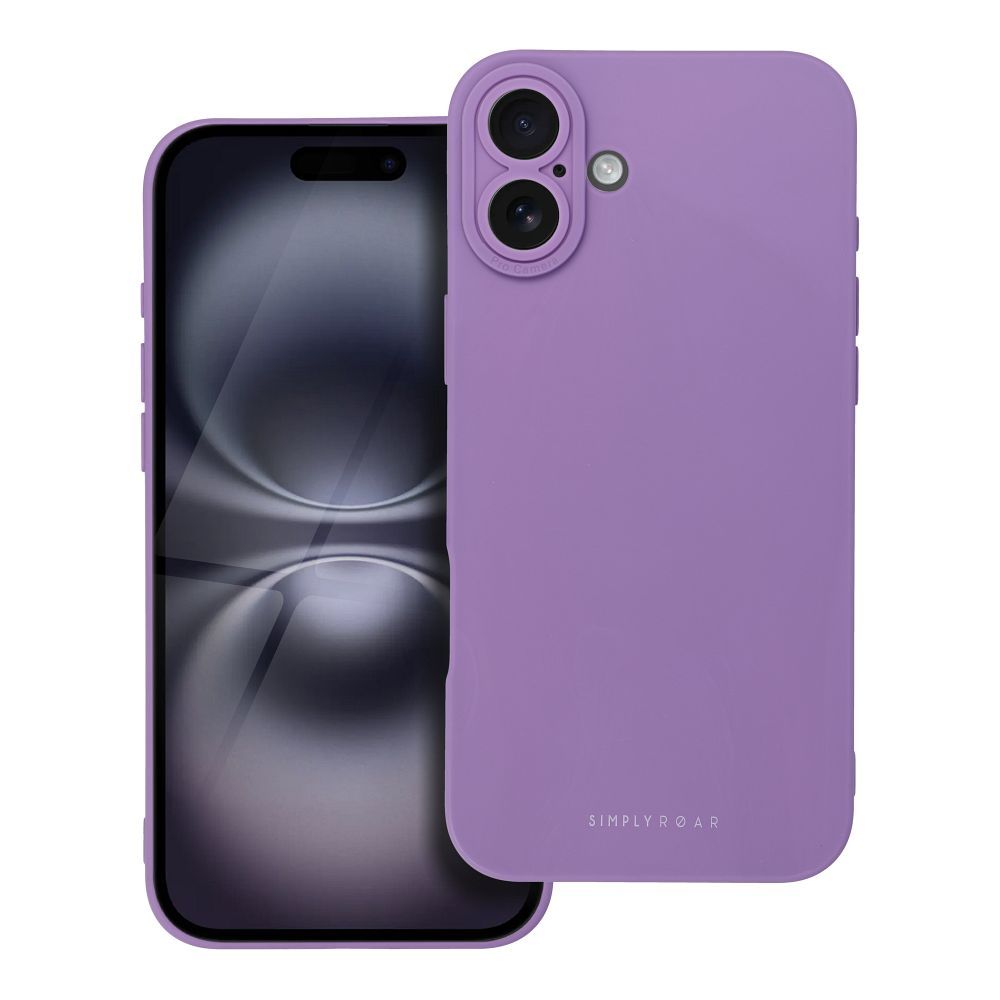 ROAR viedtālruņa apvalks LUNA iPhone 16 Plus violets