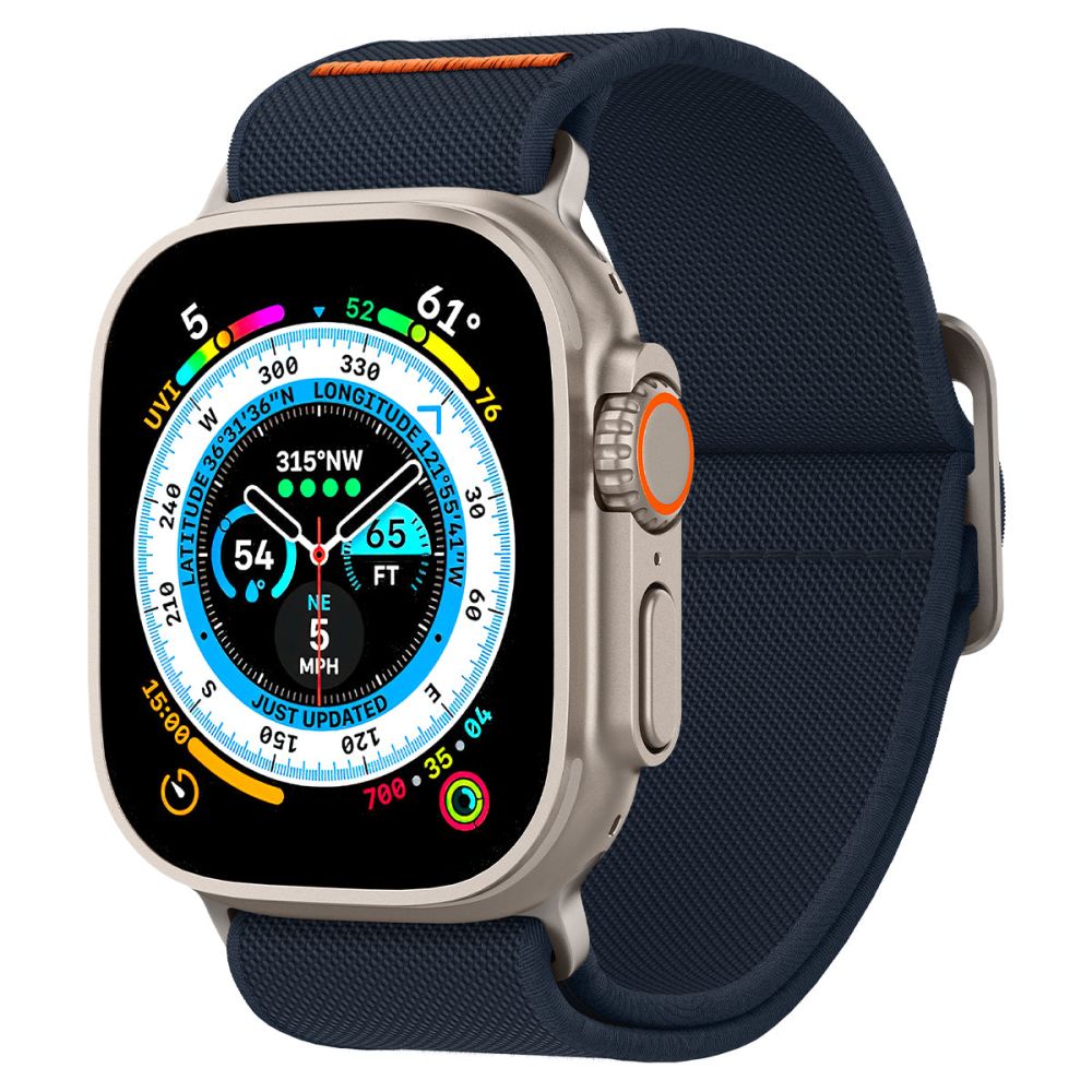 Spigen Fit Lite Ultra siksniņa Apple Watch 4/5/6/7/8/9/SE/Ultra (42/44/45/49 mm) - tumši zils