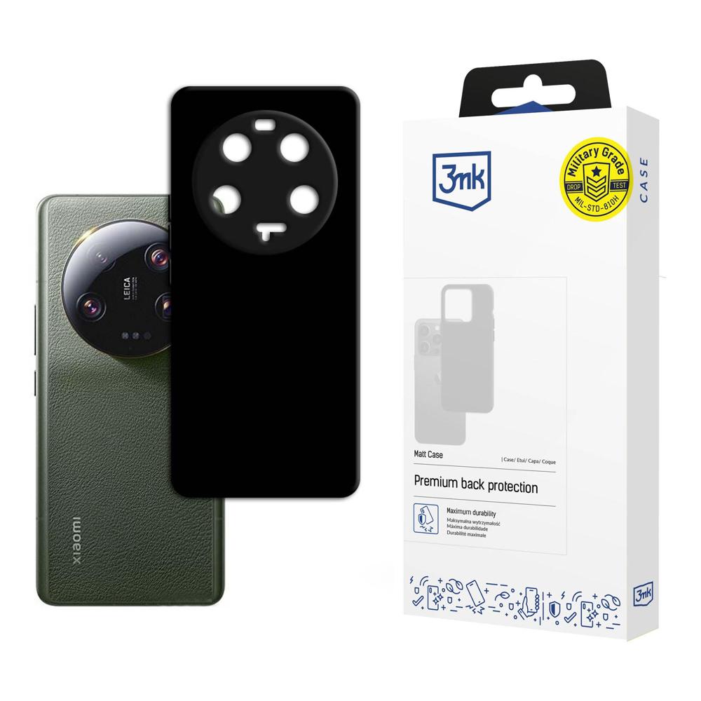 Xiaomi 13 Ultra 5G - 3mk Matēts apvalks melns