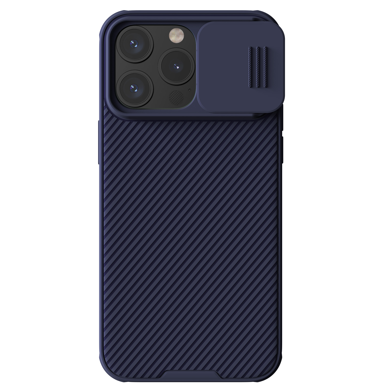 Nillkin CamShield Pro magnētiskais viedtālruņa apvalks iPhone 15 Pro Max ar kameras aizsardzību - violets