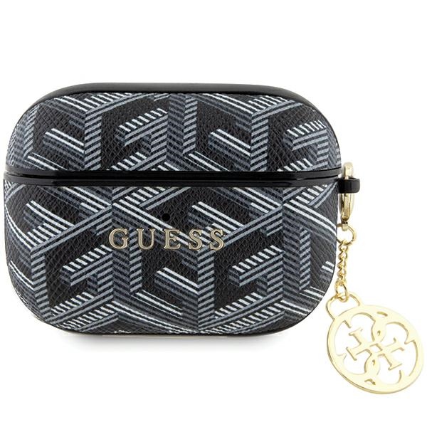Guess GUAPPGCE4CK apvalks AirPods Pro - melns GCube Charm