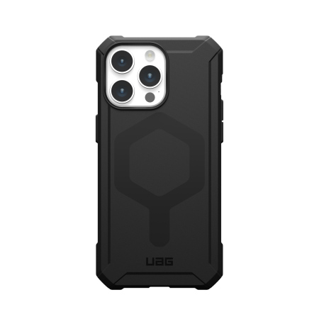 UAG Essential Armor Magnētiskais viedtālruņa apvalks iPhone 15 Pro Max - melns