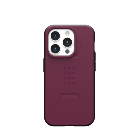 UAG Civilian Magnētiskais viedtālruņa apvalks iPhone 15 Pro - violeta