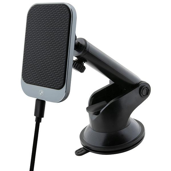 BMW BMMWCCDTPK 15W indukcijas turētājs stiklam/režģim melns/melns MagSafe Signature Edition