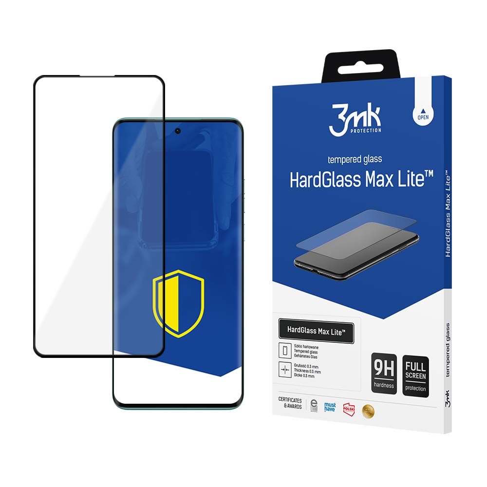 9H 3mk HardGlass Max Lite™ stikls Motorola Edge 40 Neo