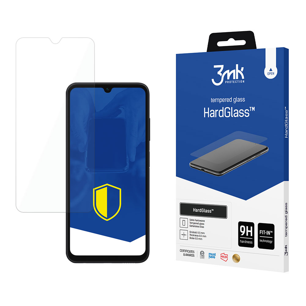 9H 3mk HardGlass™ stikls uz Samsung Galaxy A05s