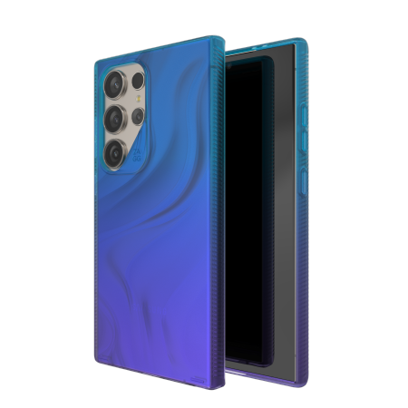 ZAGG viedtālruņa apvalks Milan Samsung Galaxy S24 Ultra - zils