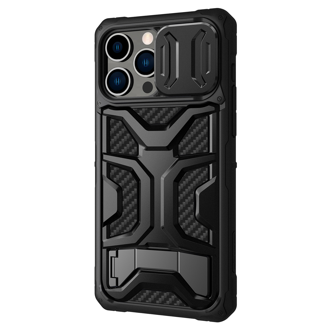 Nillkin Adventurer Pro apvalks iPhone 14 Pro – melns