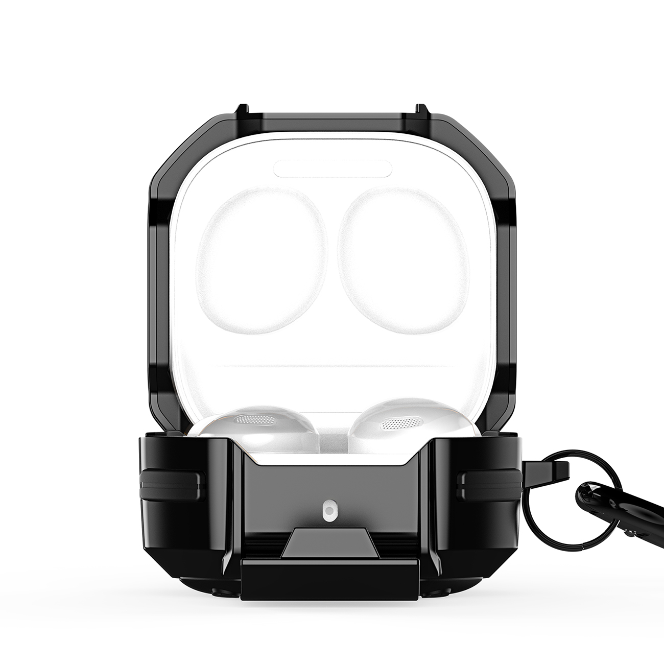 Dux Ducis SECG Austiņu kārba Samsung Galaxy Buds Live / Buds Pro / Buds 2 / Buds 2 Pro (f) - melna (f)