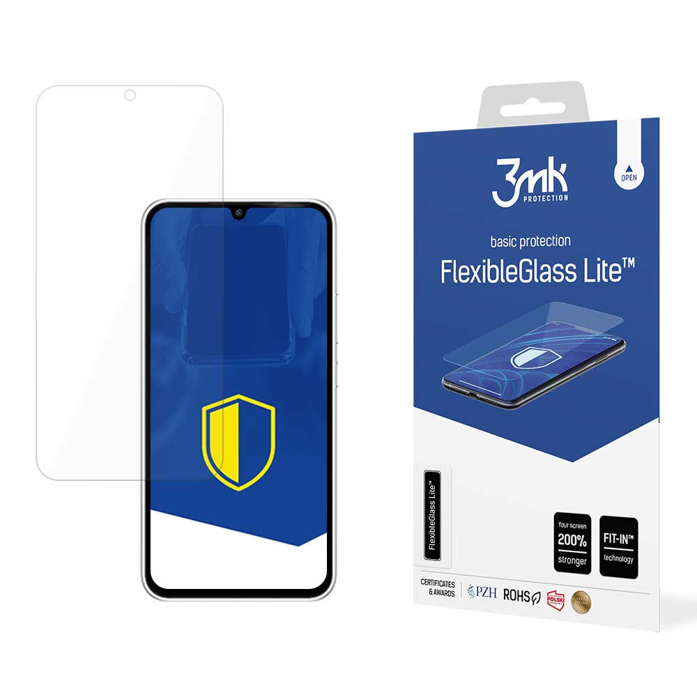 3mk FlexibleGlass Lite™ hibrīdais stikls Samsung Galaxy A35 / A55 5G