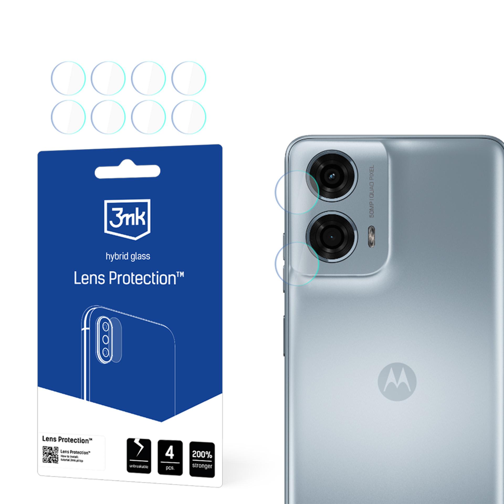 3mk Lens Protection™ hibrīdais kameras stikls Motorola Moto G24 Power