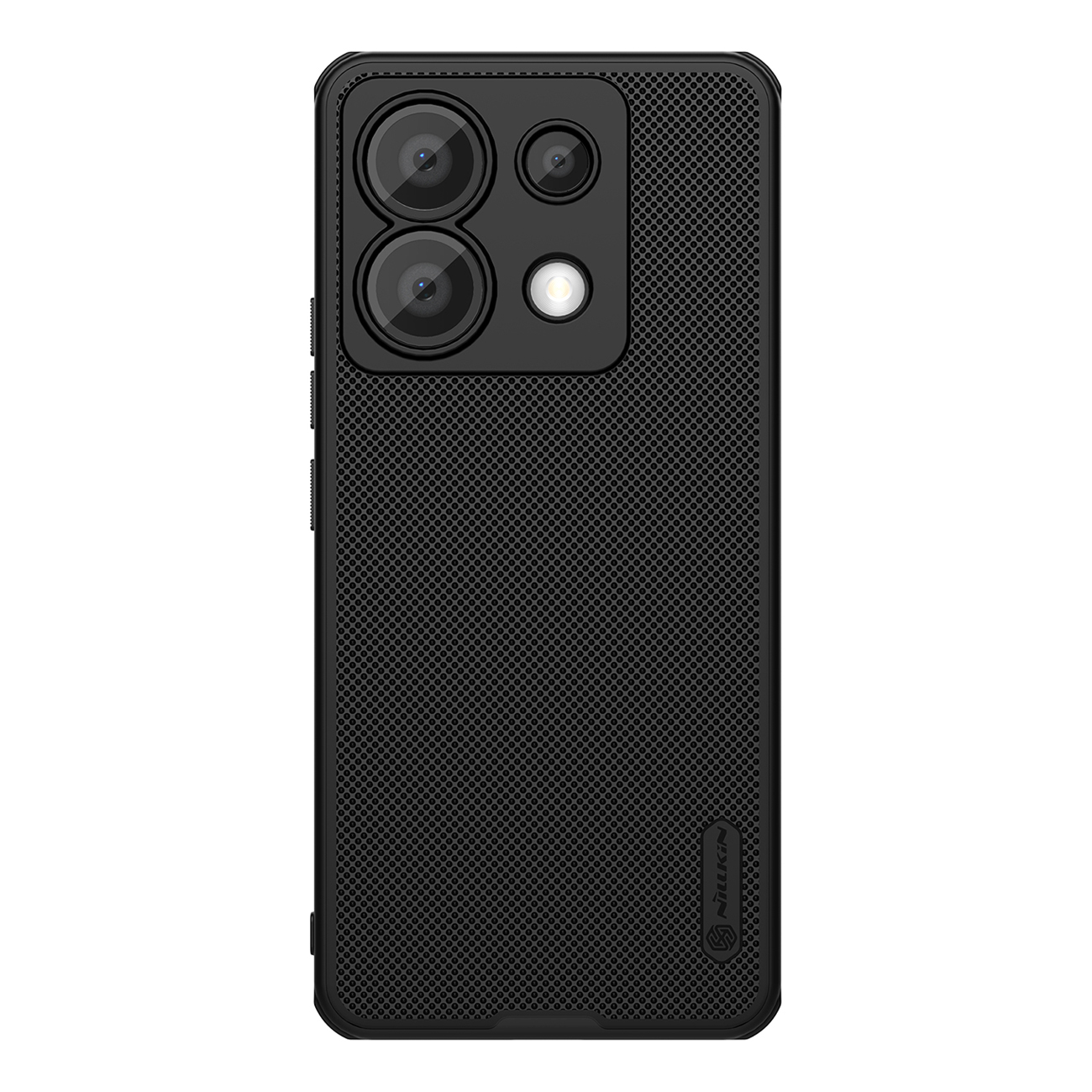Nillkin Super Frosted Shield Pro viedtālruņa apvalks Xiaomi Redmi Note 13 Pro 4G / Poco X6 5G - melns