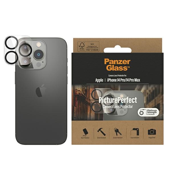 PanzerGlass aizsargstikls kamerai iPhone 14 Pro / 14 Pro Max