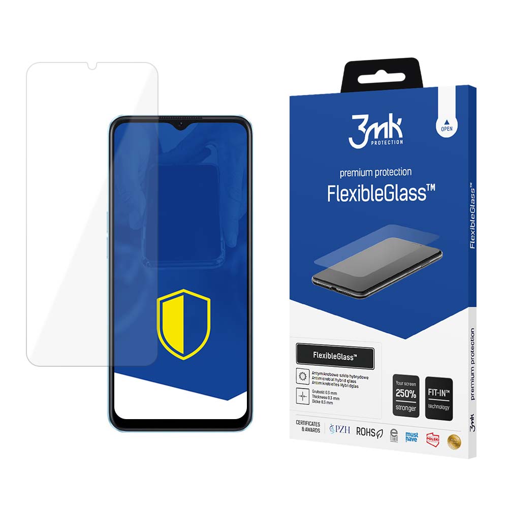 3mk FlexibleGlass™ hibrīdais stikls uz Oppo A57s