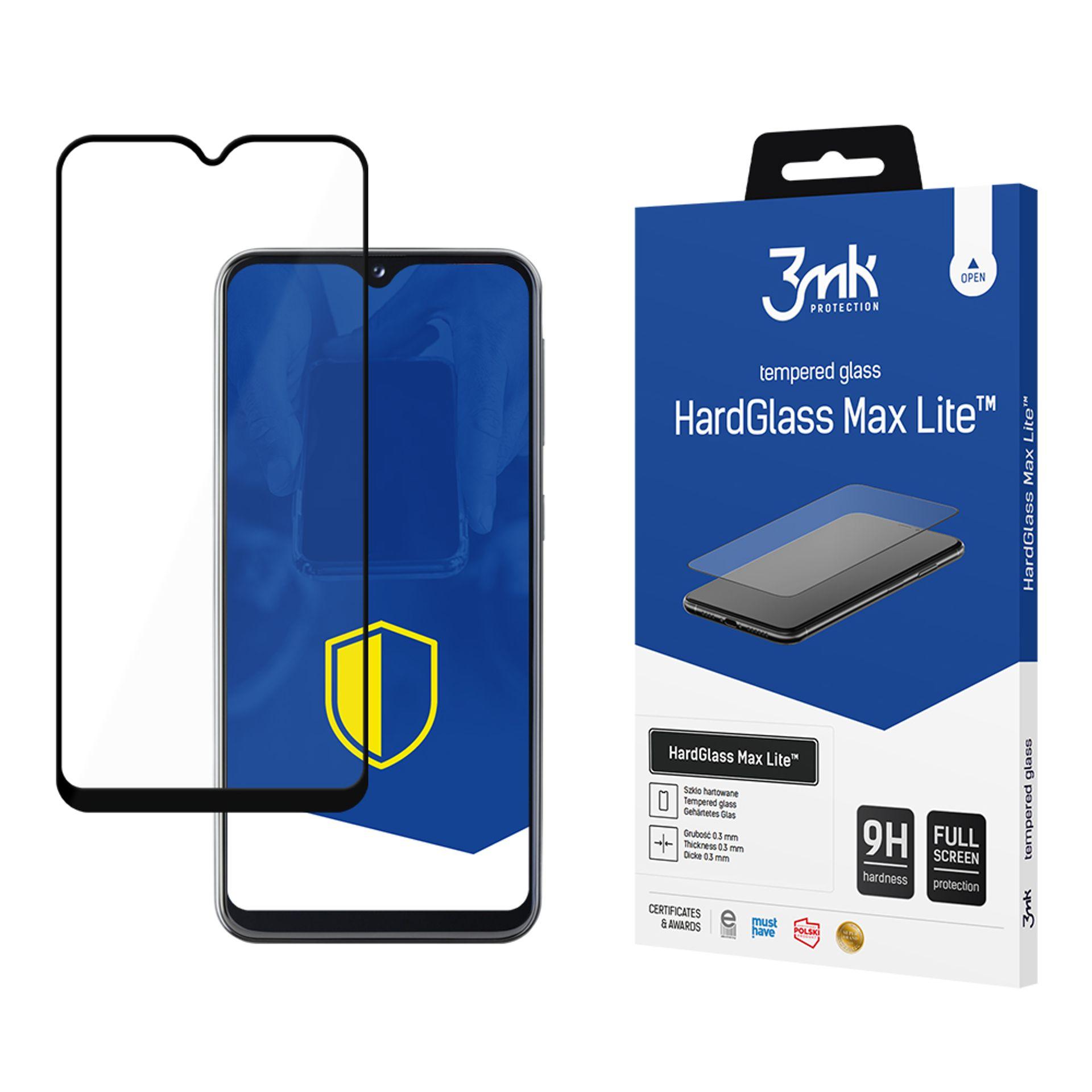 Aizsargstikls 9H 3mk HardGlass Max Lite™ skirtas Samsung Galaxy A20e