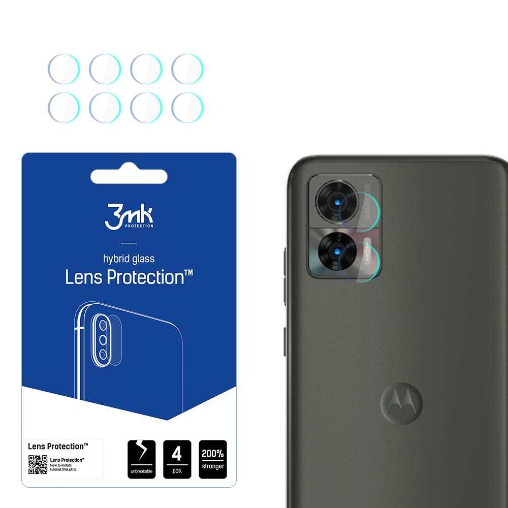 3mk Lens Protection™ hibrīda kameras stikls Motorola Edge 30 Neo