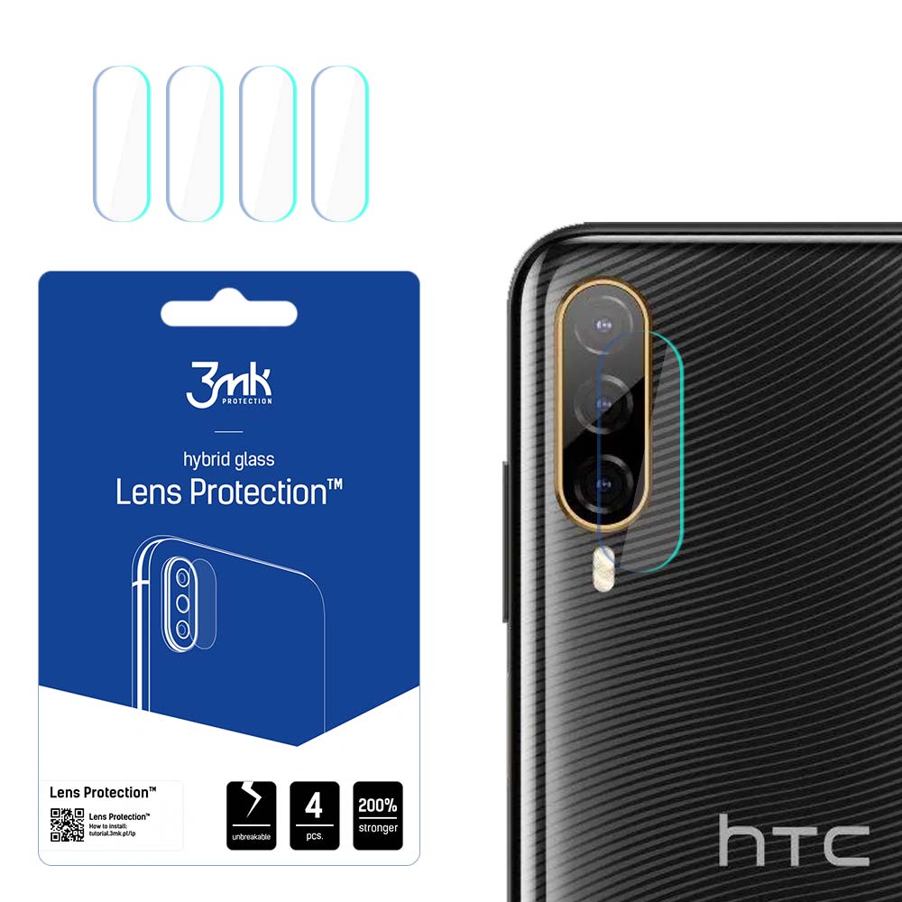 3mk Lens Protection™ hibrīda kameras stikls HTC Desire 22 Pro