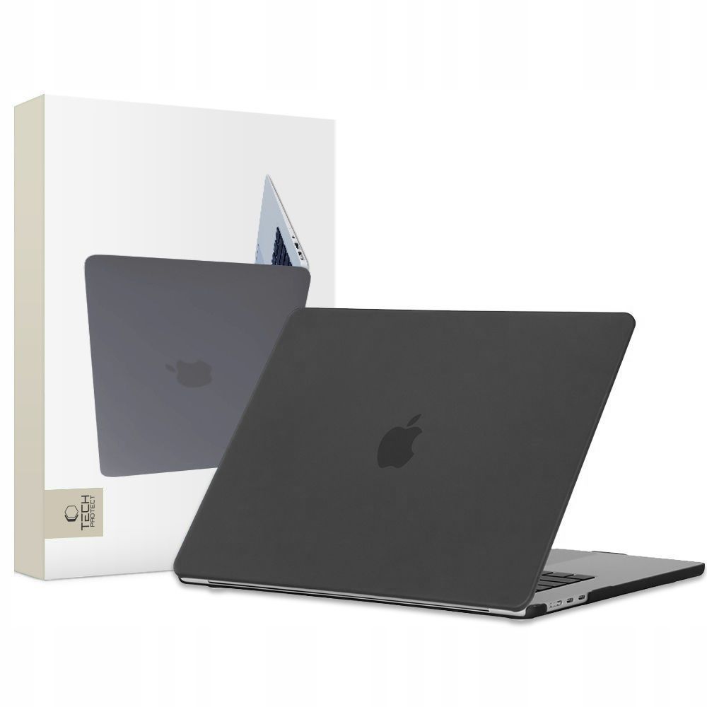 Tech-Protect SmartShell apvalks MacBook Air 13'' 2018-2020 - matēts melns