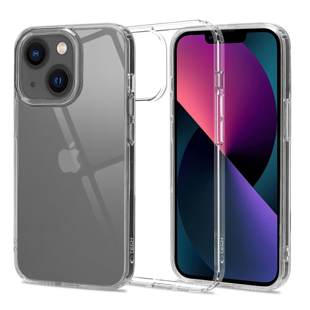 Tech-Protect FlexAir Hybrid viedtālruņa apvalks iPhone 13 - caurspīdīgs