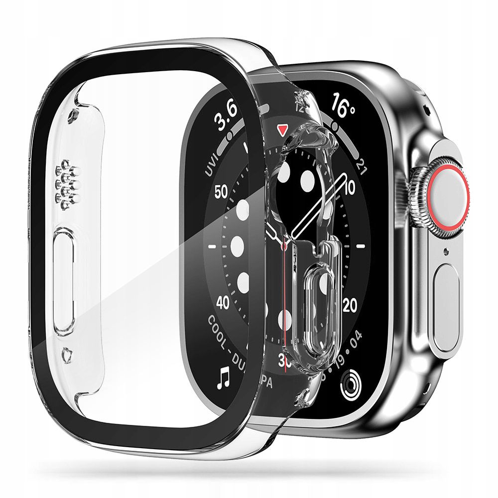 Tech-Protect Defense360 viedtālruņa apvalks Apple Watch Ultra 1/2 (49mm) - caurspīdīgs
