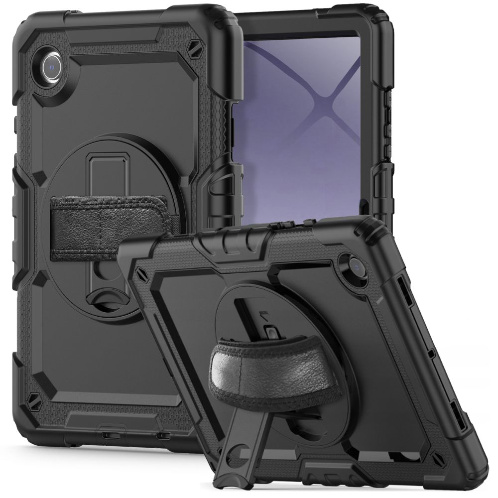 Tech-Protect Solid360 viedtālruņa apvalks Samsung Galaxy Tab A9+ 11.0 X210 / X215 / X216 - melns