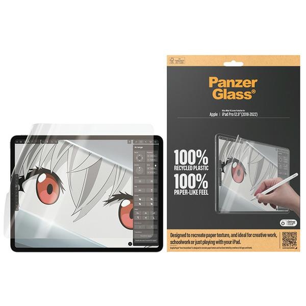 Antibakteriāla PanzerGlass GraphicPaper plēve ar atspīdumu filtru iPad Pro 12.9" 2018 / 2020 / 2021 / 2022