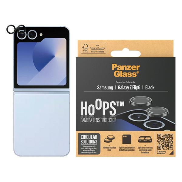 PanzerGlass Hoops Kameras aizsardzība Samsung Galaxy Z Flip 6