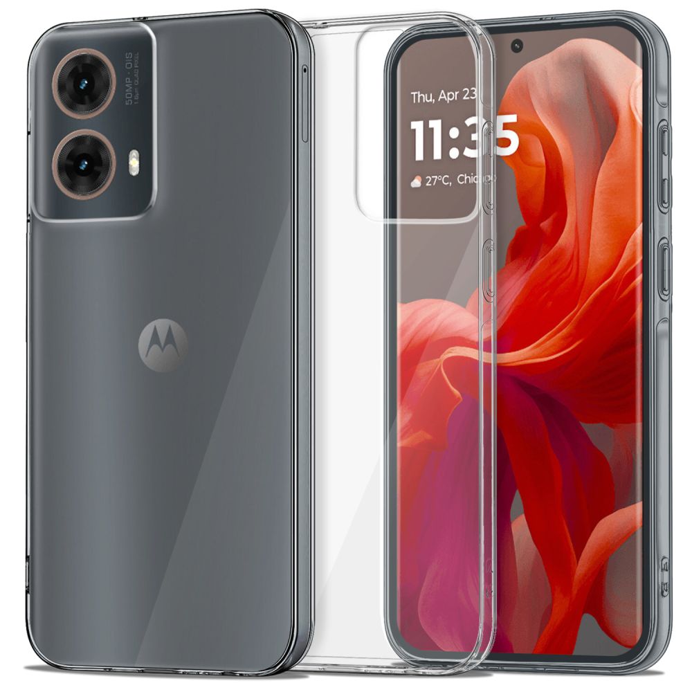 Tech-Protect FlexAir Motorola Moto G85 5G viedtālruņa apvalks - caurspīdīgs