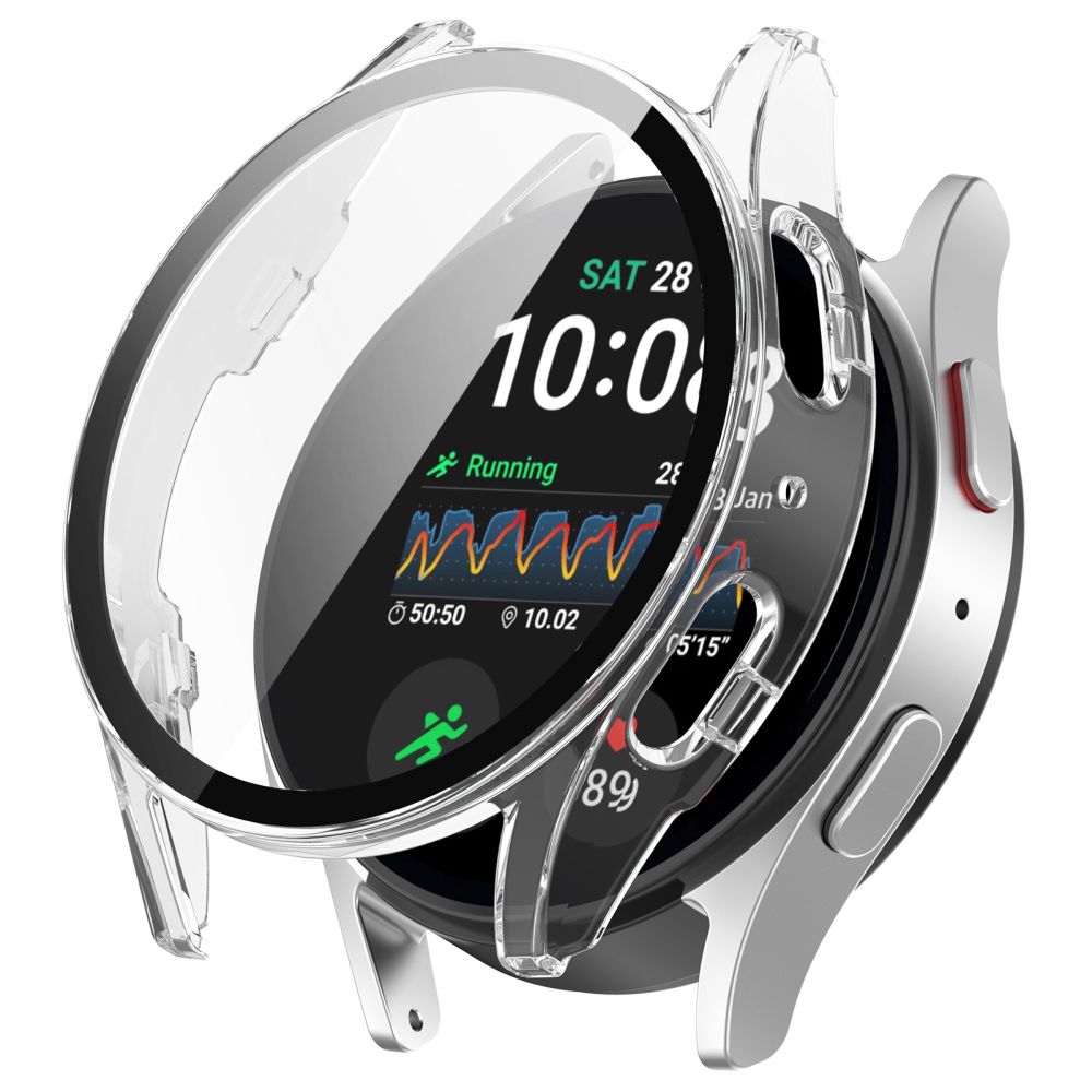 Tech-Protect Defense360 viedtālruņa apvalks Samsung Galaxy Watch 7 (44mm) - caurspīdīgs