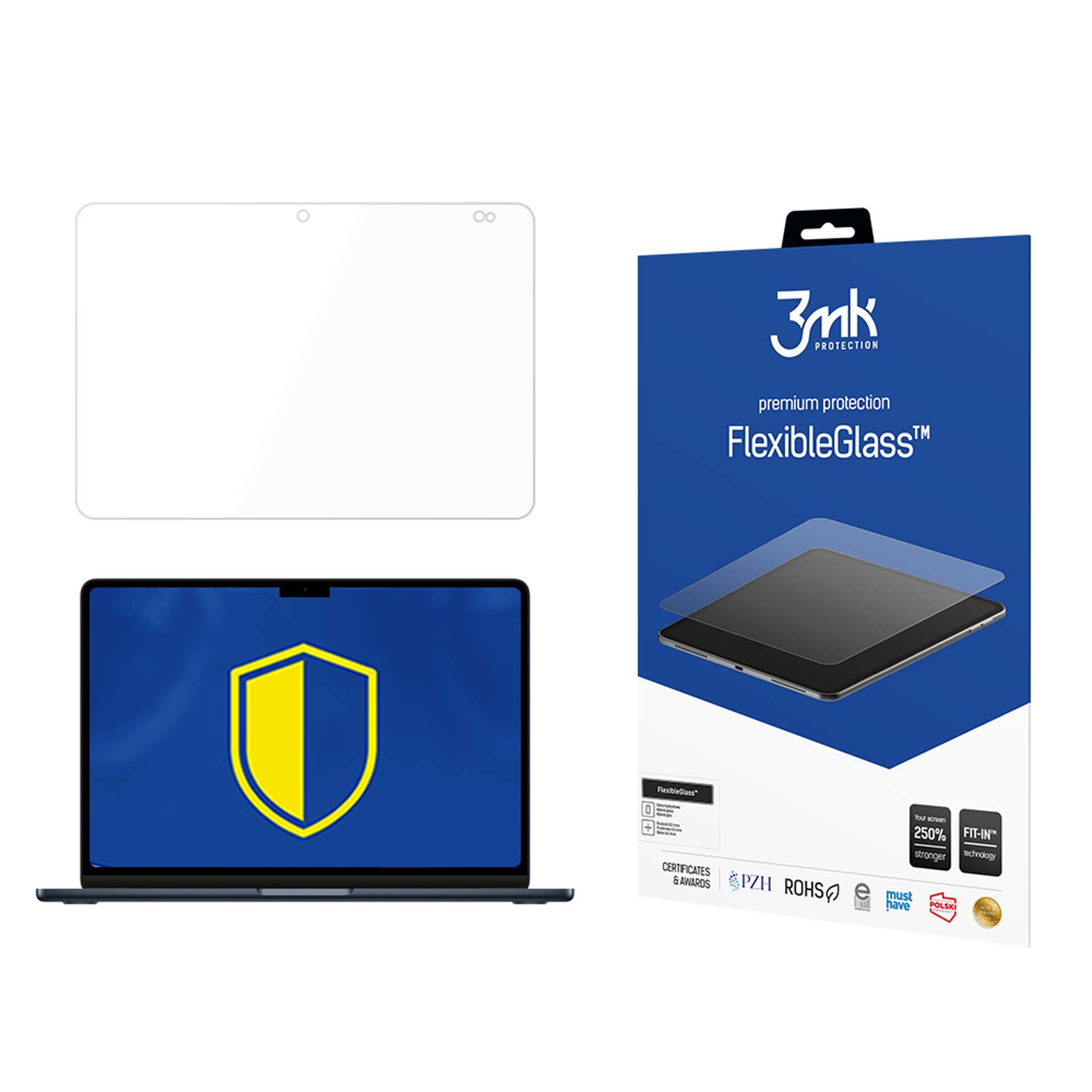 3mk FlexibleGlass™ hibrīdais stikls MacBook Air 13" 2022 (M2)