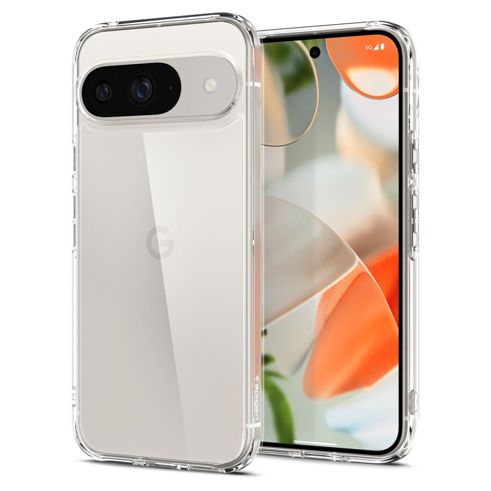 Spigen Ultra Hybrid Viedtālruņa apvalks Google Pixel 9 / 9 Pro - caurspīdīgs