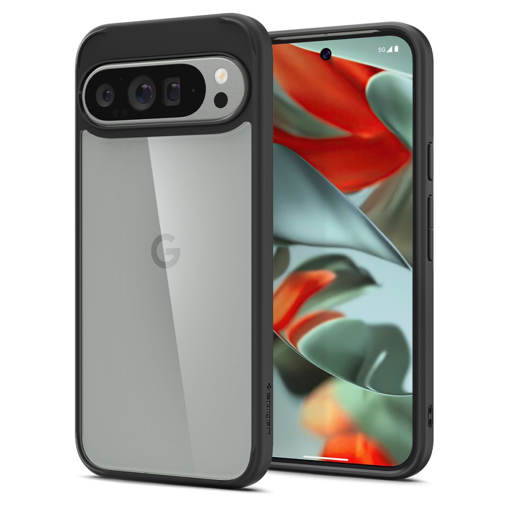 Spigen Ultra Hybrid viedtālruņa apvalks Google Pixel 9 Pro XL - melns