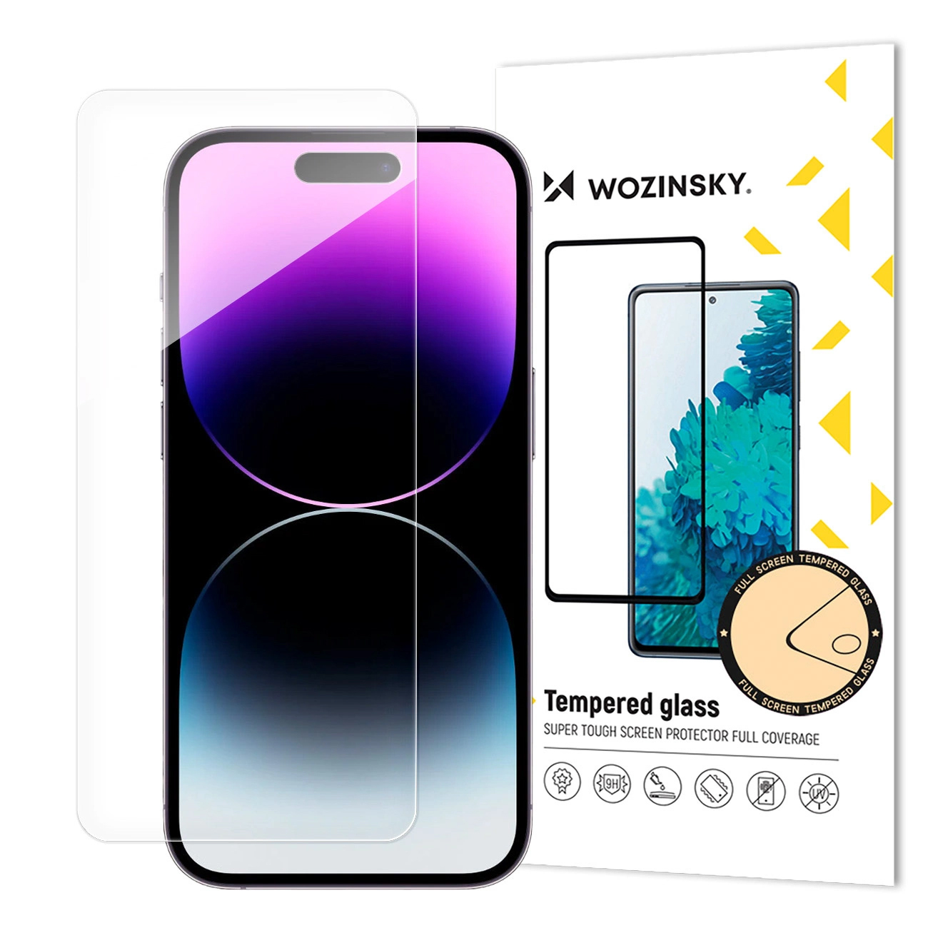 Wozinsky 9H elastīgais Nano stikls hibrīda stikls iPhone 16 Pro / iPhone 17 elastīgs