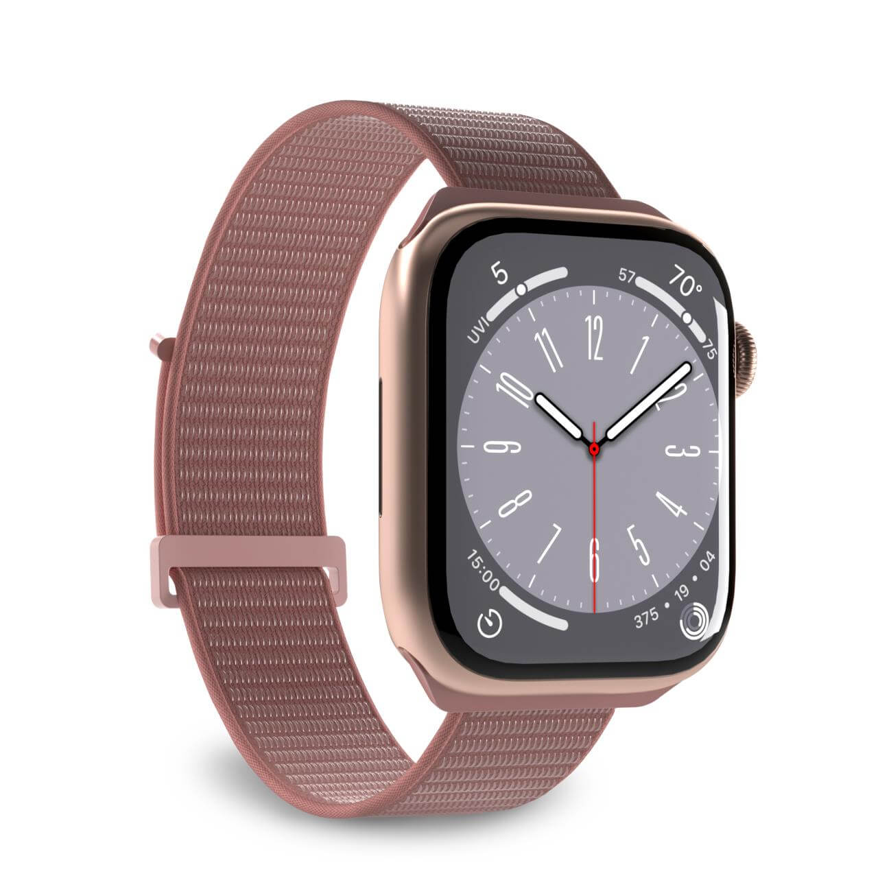 Puro Sport neilona siksniņa Apple Watch 38 / 40 / 41 mm – rozā krāsā