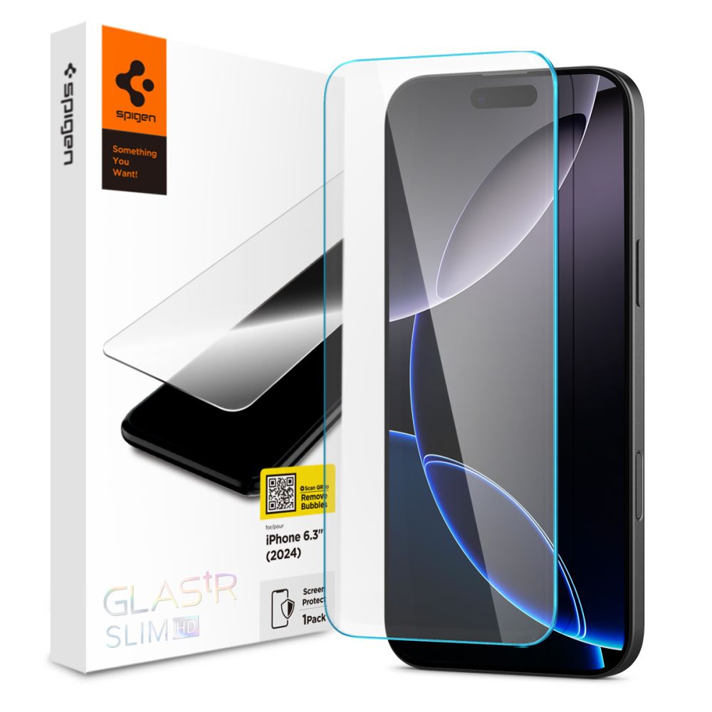 Spigen Glas.tR Slim Aizsargstikls iPhone 16 Pro