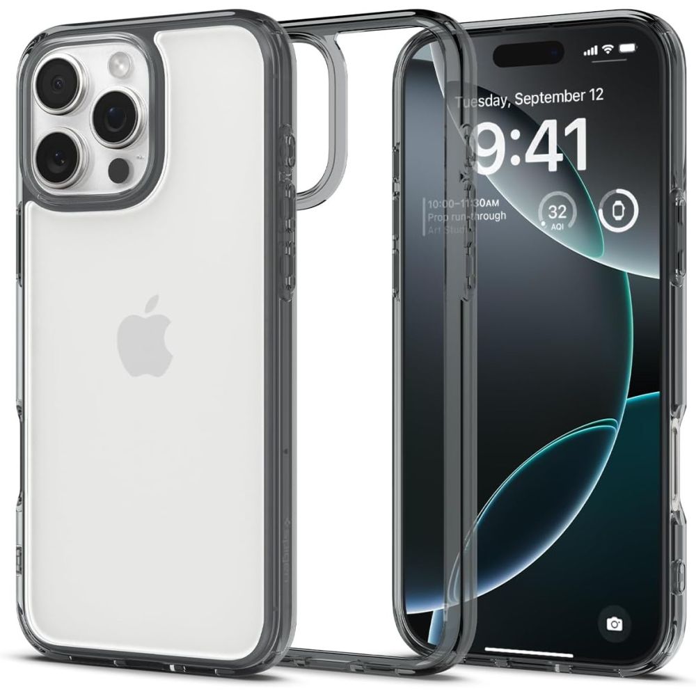 Spigen Ultra Hybrid viedtālruņa apvalks iPhone 16 Pro Max - caurspīdīgs